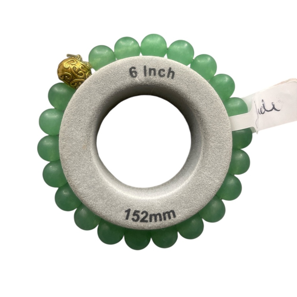 Green Aventurine  gemstone bracelet - Picture 3 of 6